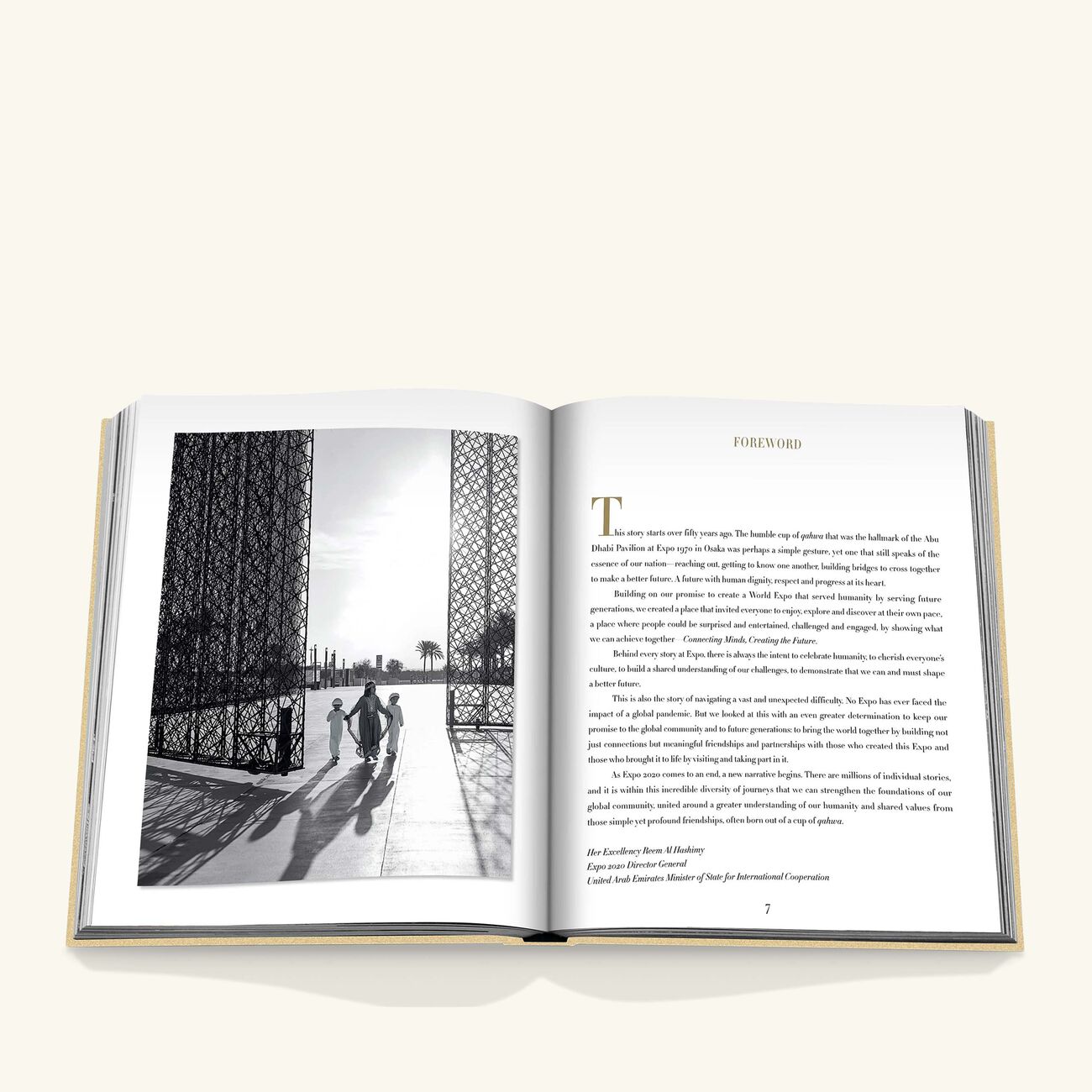 آسولين كتاب إكسبو 2020 دبي  الإصدار الشامل 47 40 سم