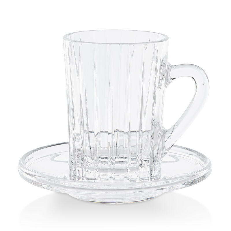 Tazzina Tea Cup with Saucer, large