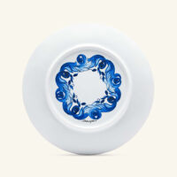 dolce gabbana casa blu mediterraneo dinner plate round 26cm set of 2