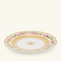 bernardaud botanique dinner plate round pink 26cm