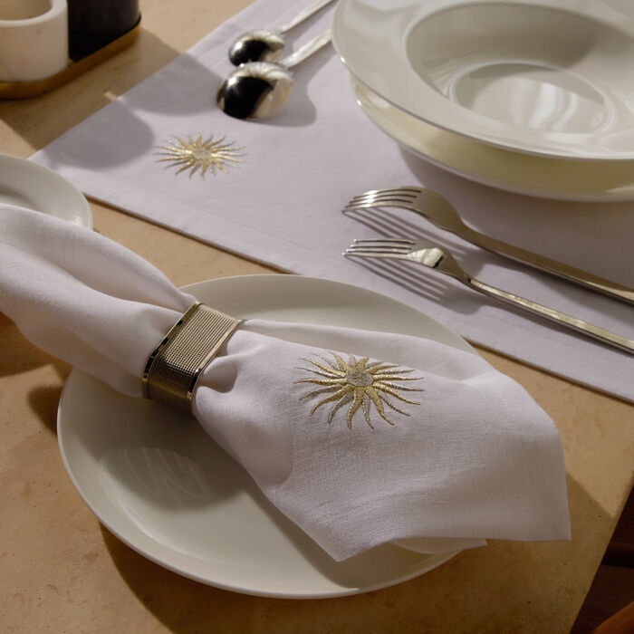 catherine denoual sunshine napkin white