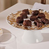 silsal tamrah by razan alazzouni cake stand   dessert plates set of 4