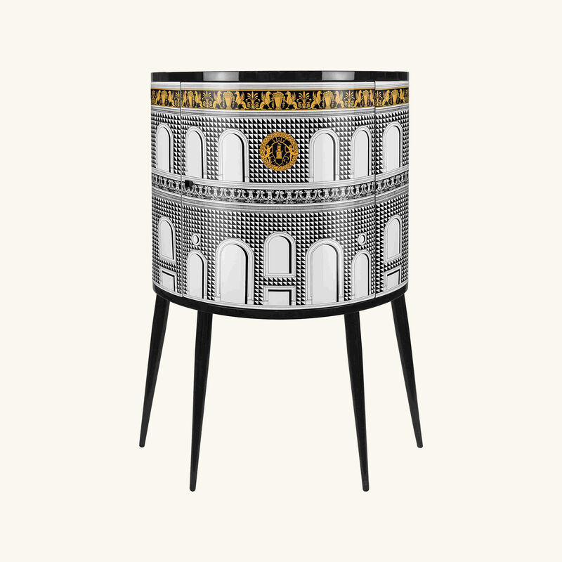 fornasetti facciata quattrocentesca console pattern