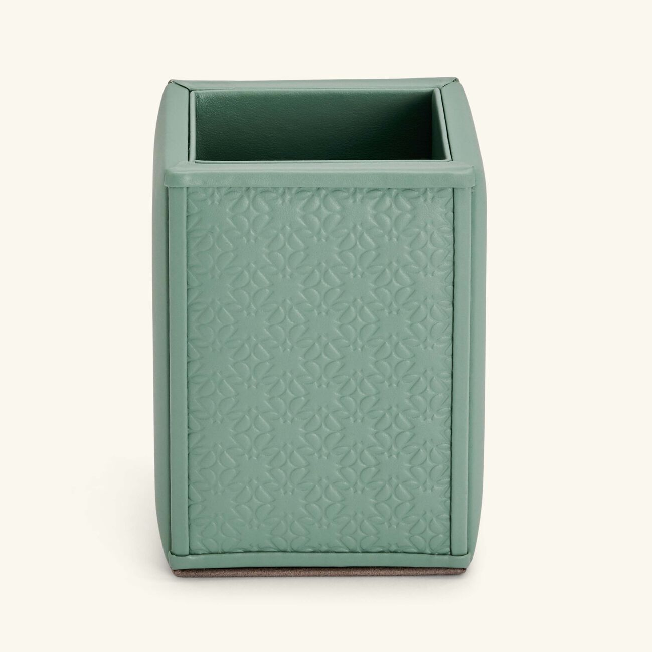 giobagnara elie saab monogram pen holder agata green