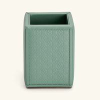 giobagnara elie saab monogram pen holder agata green