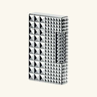 st dupont line 2 fire head palladium lighter