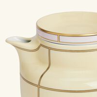 ginori 1735 diva teapot yellow