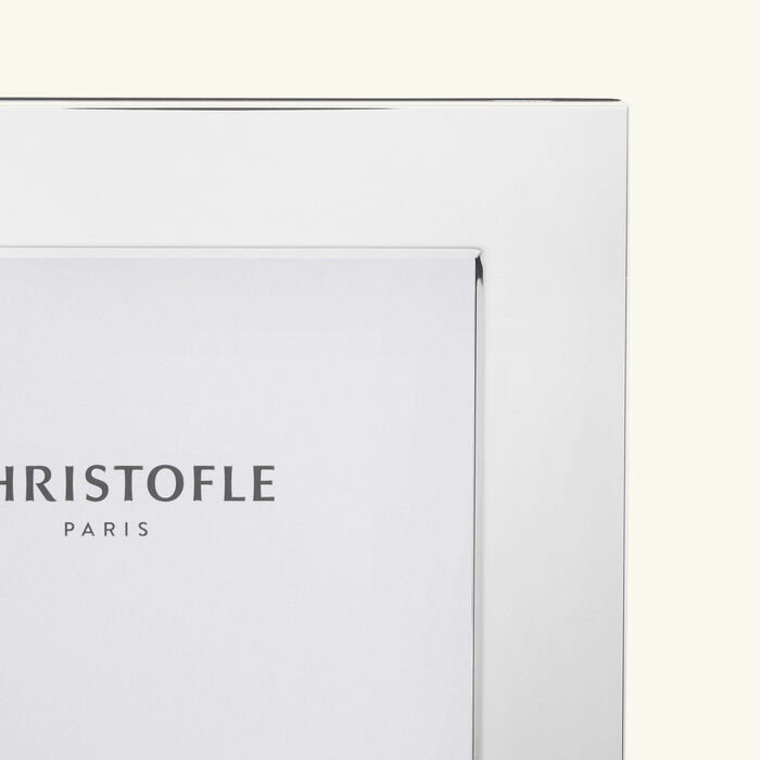 christofle uni picture frame silver plated 13x9cm