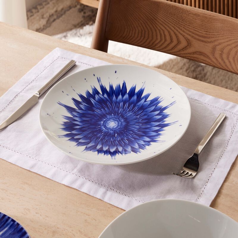 In Bloom Dinner Plate Blue 27cm bernardaud in bloom dinner plate blue 27cm