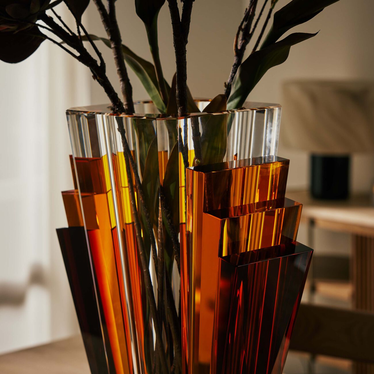 reflections copenhagen radiant crystal vase limited edition