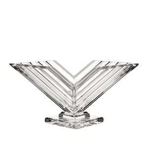 Crystal V Shape Centerpiece – Large, medium