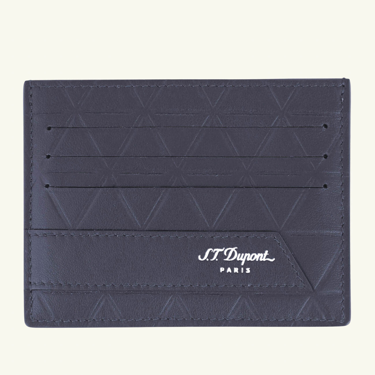 st dupont firehead card holder blue