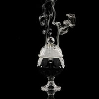 mario cioni c baba incense burner black