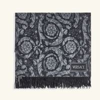 versace barocco renaissance plaid blanket