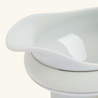 bernardaud dune gravy boat white