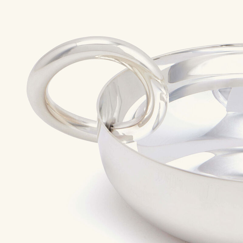 christofle vertigo serving bowl silver 12cm