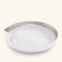 oh de christofle serving bowl stainless steel