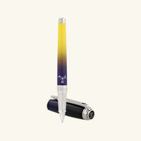 st dupont line d montecristo la nuit rollerball pen