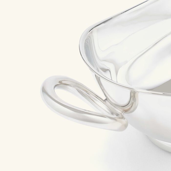 christofle vertigo gravy boat silver plated