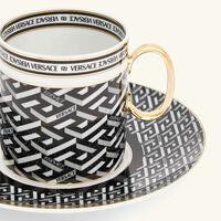versace la greca signature coffee cup pattern