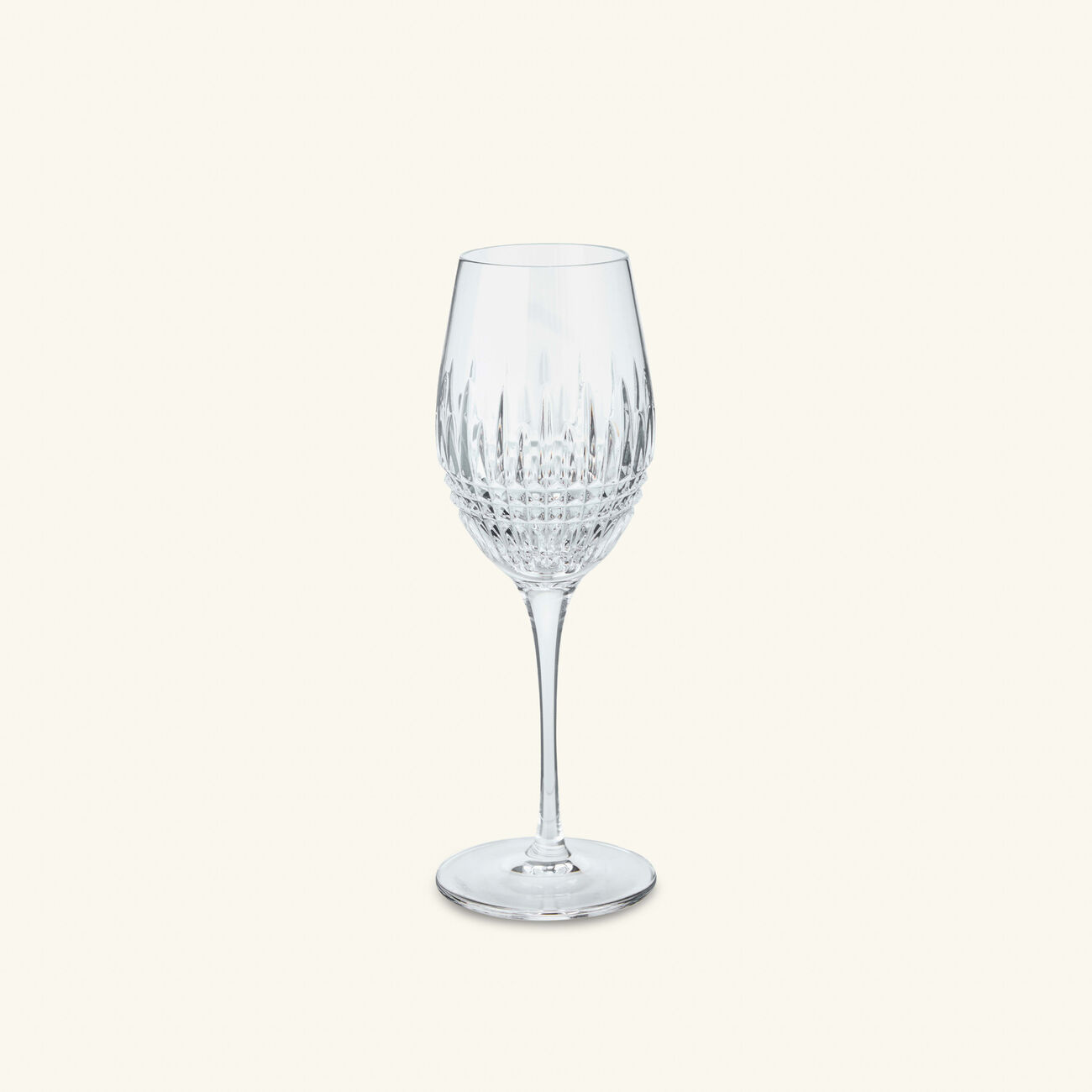 waterford lismore diamond wine glass clear set of 2