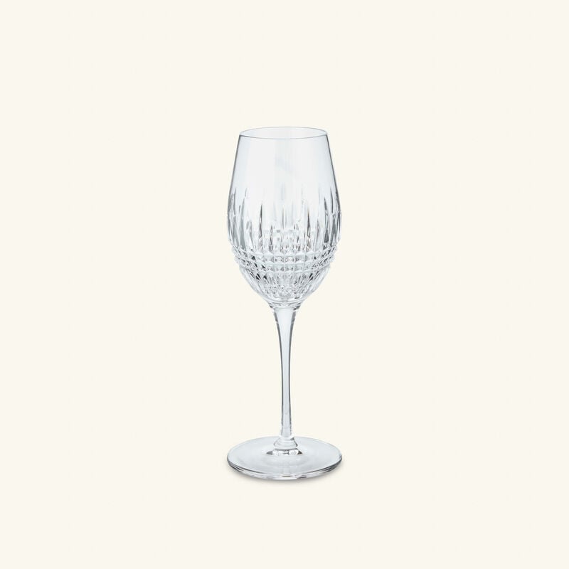waterford lismore diamond wine glass clear set of 2
