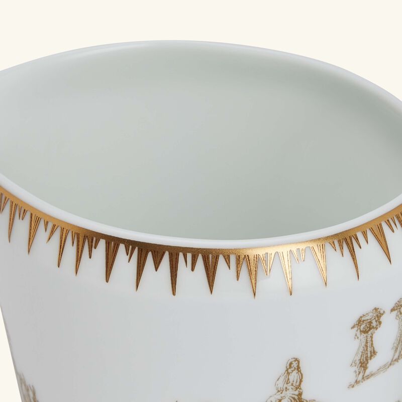 bernardaud versailles enchante milk pitcher gold