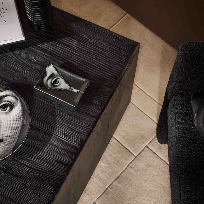fornasetti tema e variazioni no 401 ashtray rectangular small black