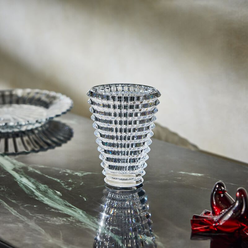 Eye Vase Round Small Clear baccarat eye vase round small clear