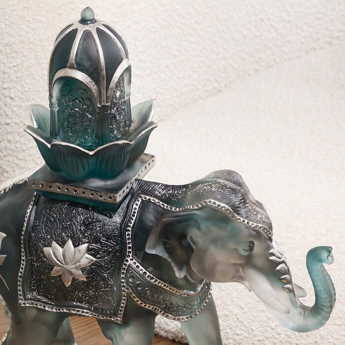 Shalmara Elephant Sculpture Limited Edition Blue daum shalmara elephant sculpture limited edition blue