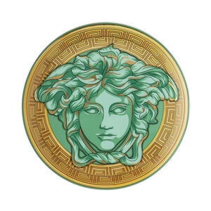Green Coin Plate, medium
