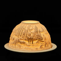 bernardaud la foret lithophanie