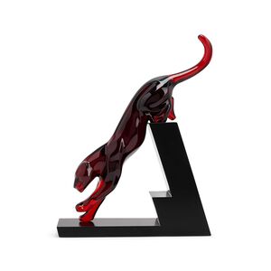 Panther The Leap Sculpture - Limited Edition, medium