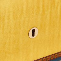 elie bleu flora de alba cigar humidor yellow