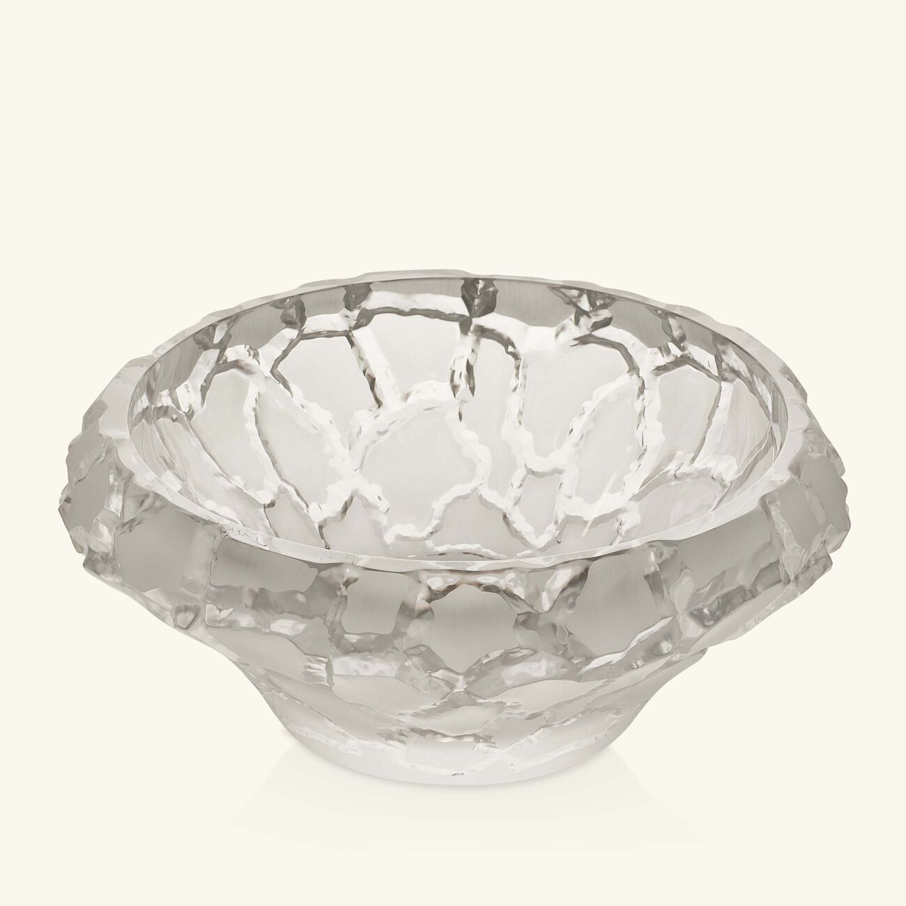 lalique terramineral caldera centerpiece clear