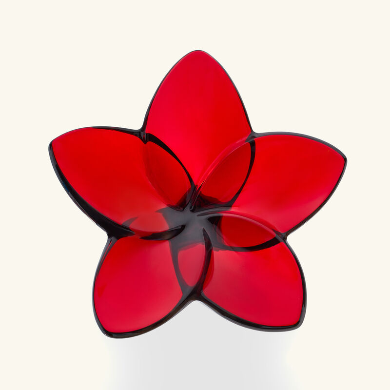 The Bloom Collection Figurine Mini Red baccarat the bloom collection figurine mini red