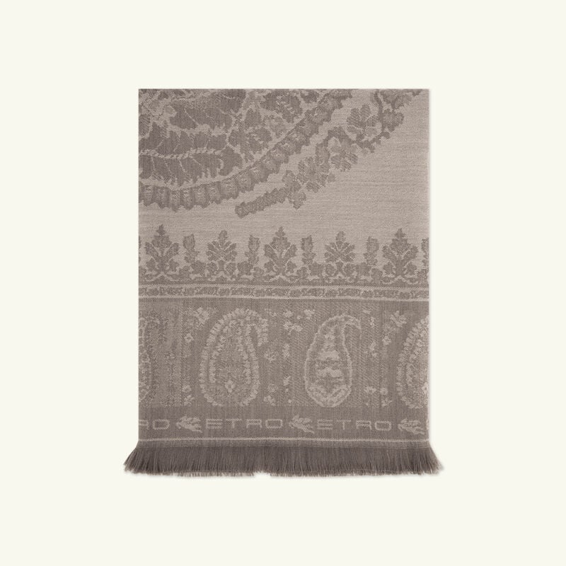 etro tagete throw brown