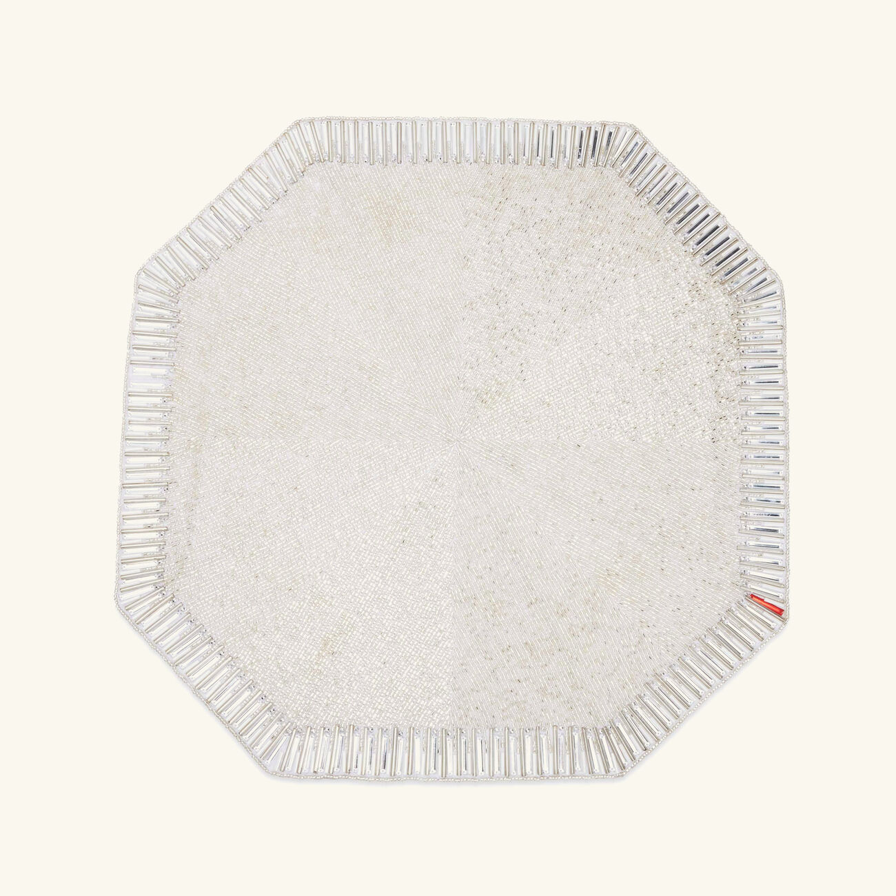 kim seybert louxor placemat silver