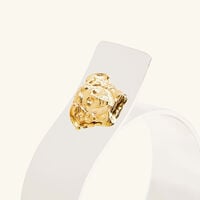 Medusa Napkin Ring Silver Plated Set Of 4 versace medusa napkin ring silver plated set of 4