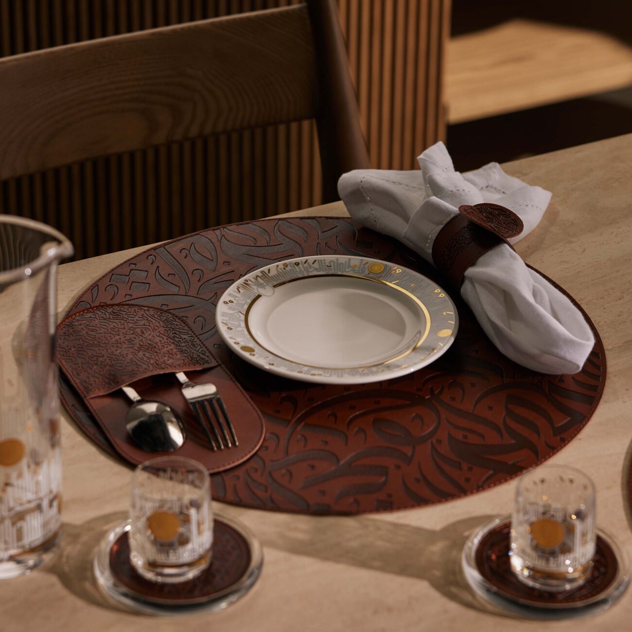 Hayat Bread and Butter Plate Gold 17cm Set of 6 dimlaj hayat bread and butter plate gold 17cm set of 6