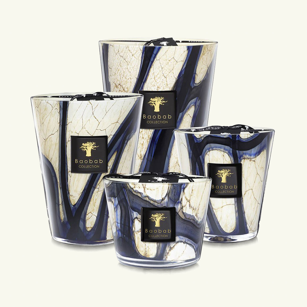 baobab collection stones lazuli candle max 16