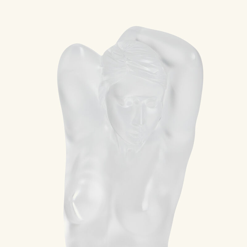 lalique flora sculpture small clear