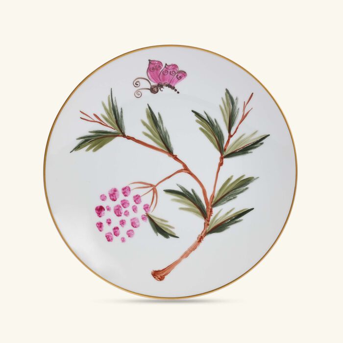 طبق الحلويات جاردان دو شاليمار دائري وردي 21 سم ماري داج طبق الحلويات جاردان دو شاليمار دائري وردي 21 سم