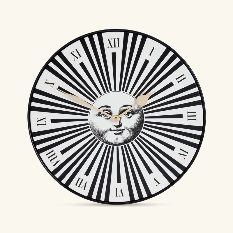 fornasetti sole raggiante wall clock grey