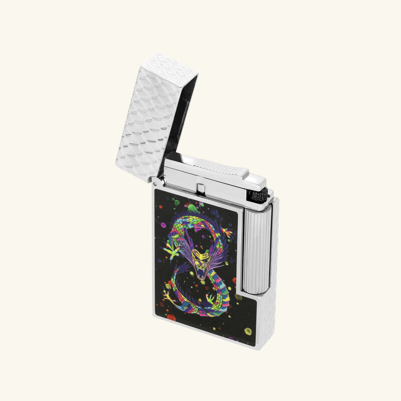 Ligne 2 Dragon Lighter Black st dupont ligne 2 dragon lighter black