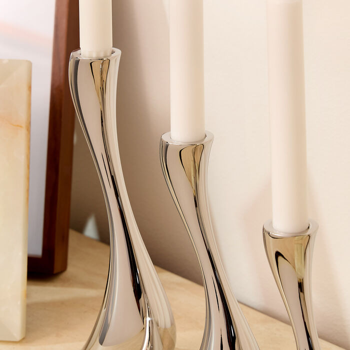 georg jensen cobra candleholder silver set of 3