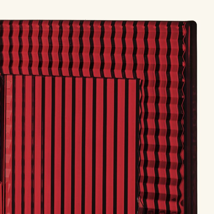 baccarat eye picture frame red 10x15cm
