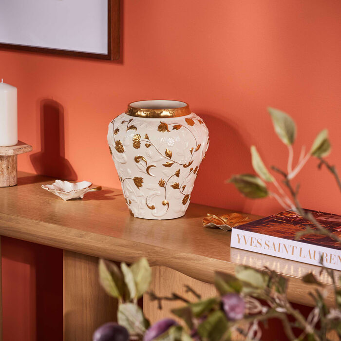villari taormina vase small white