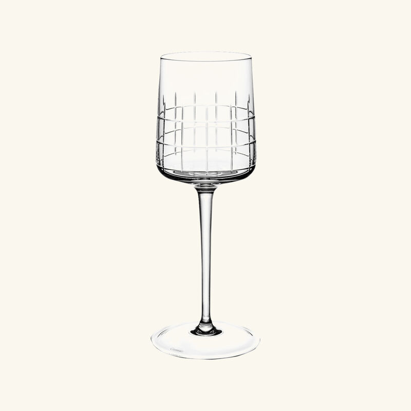 Graphik Wine Glass Clear christofle graphik wine glass clear