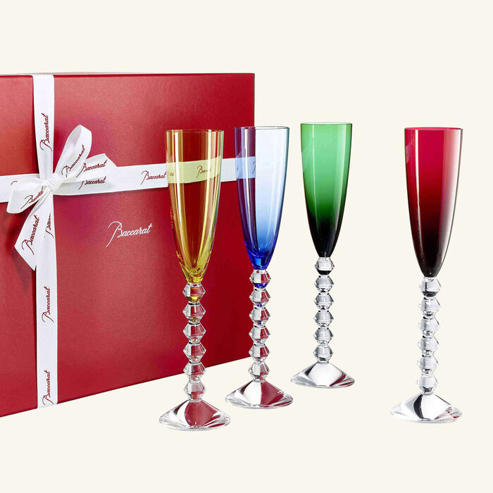 baccarat vega flutissimo champagne glass set